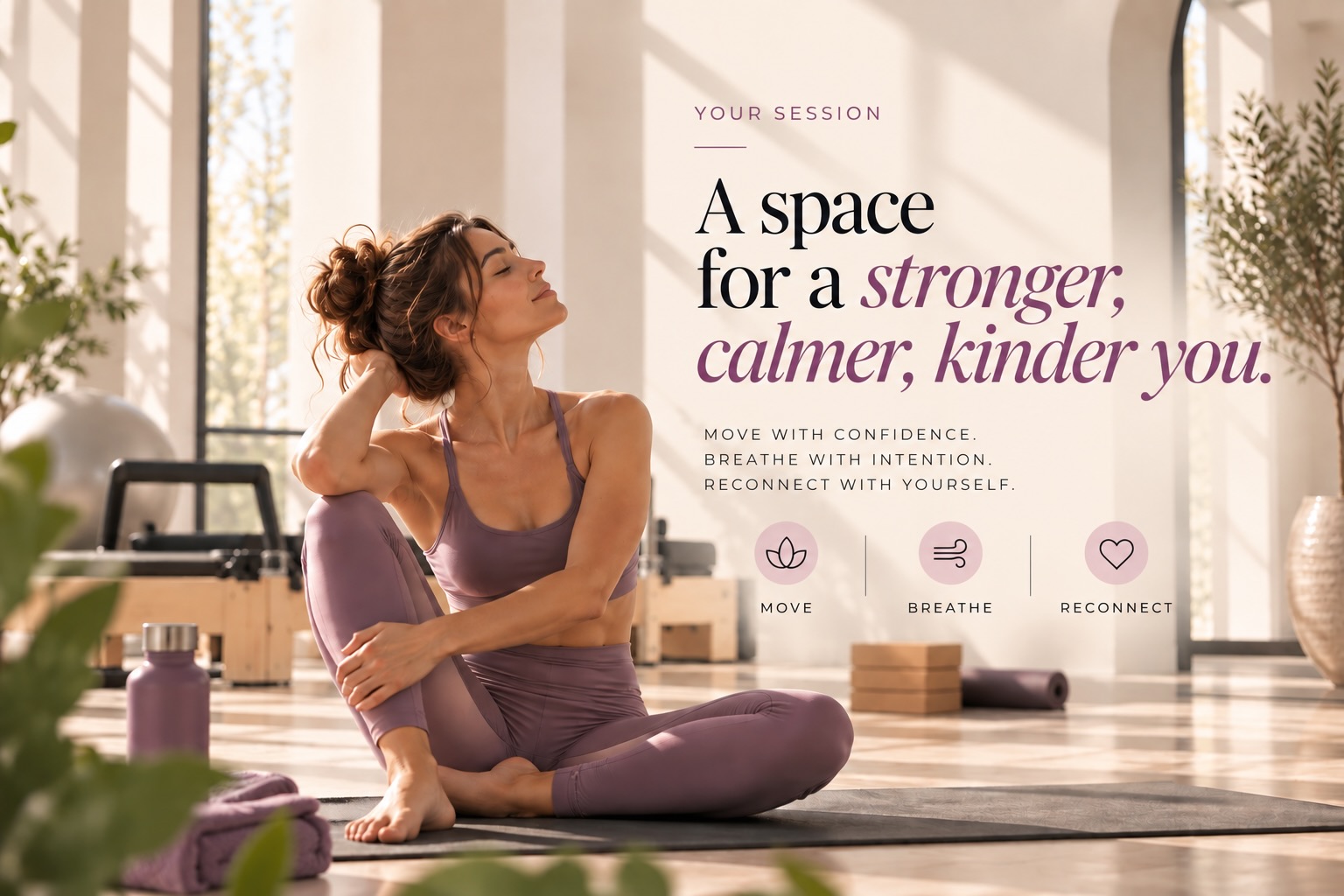 A calm and mindful Fit Fun Fly session